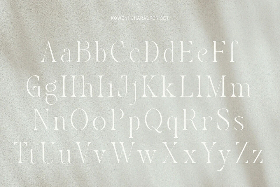 Koweni Font