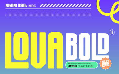 Lova Bold Font