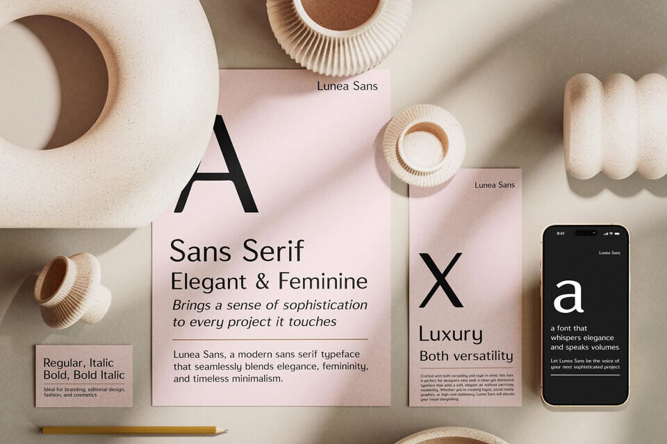 Lunea Sans Font