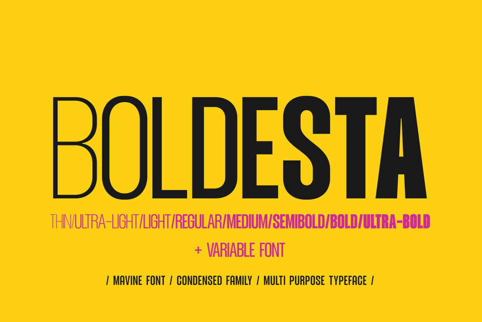 Mavine Font