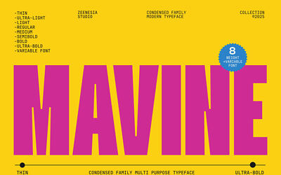 Mavine Font