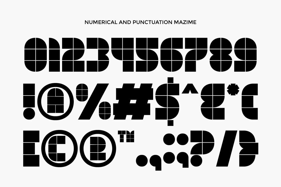Mazime Font