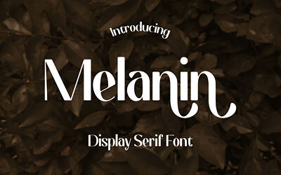 Melanin Font