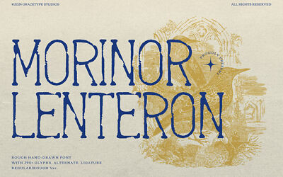 Morinor Lenteron Font