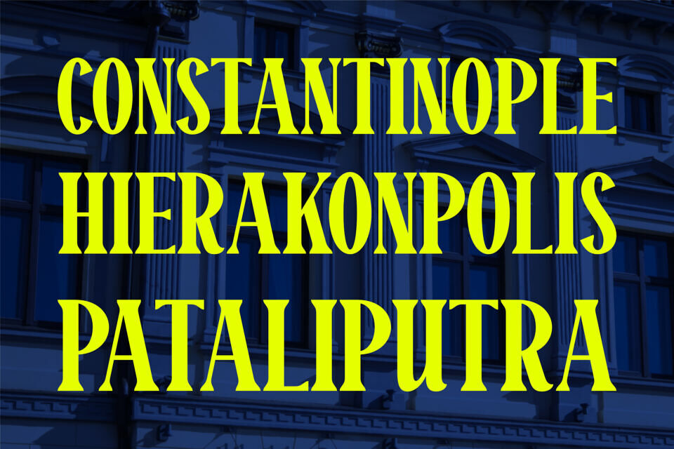 Mosterina Font