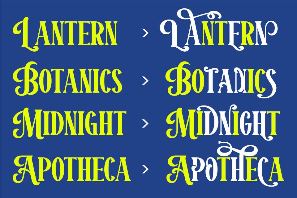 Mosterina Font