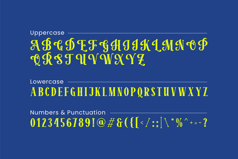 Mosterina Font