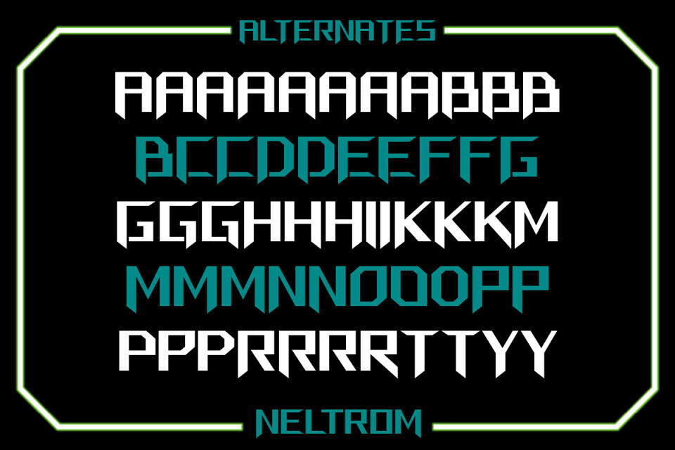 Neltrom Font