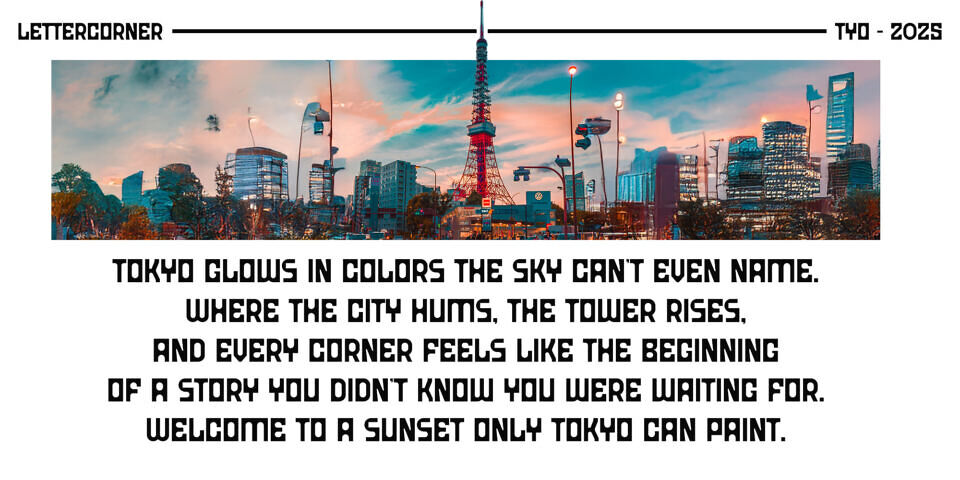 Neotokyo Font