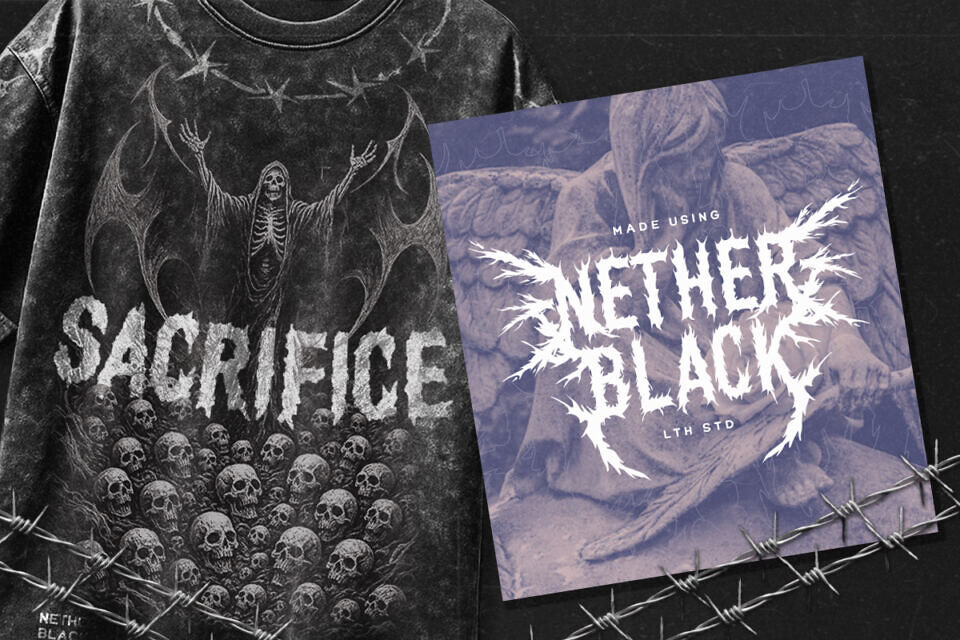 Nether Black Font