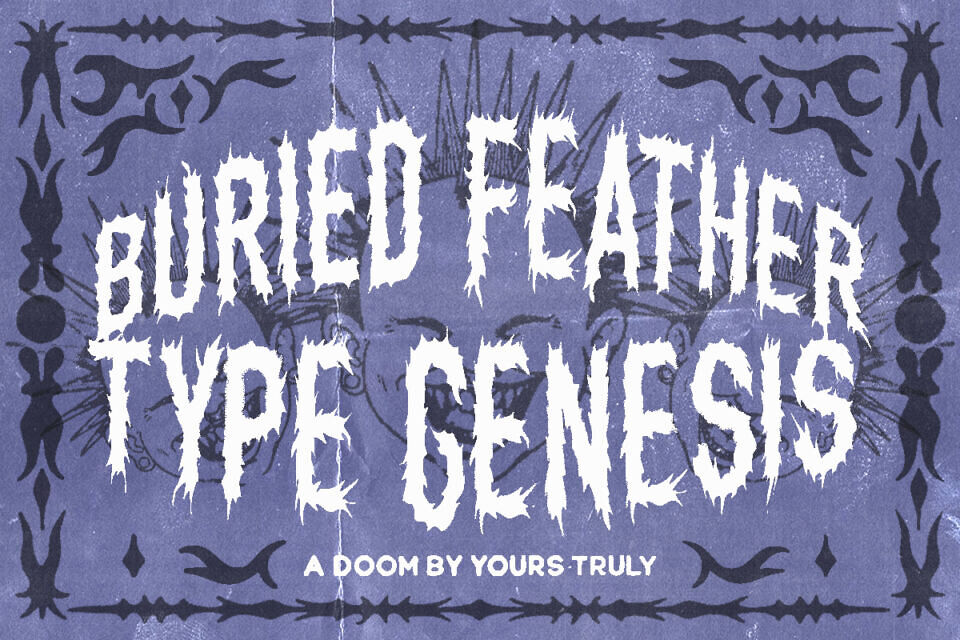 Nether Black Font