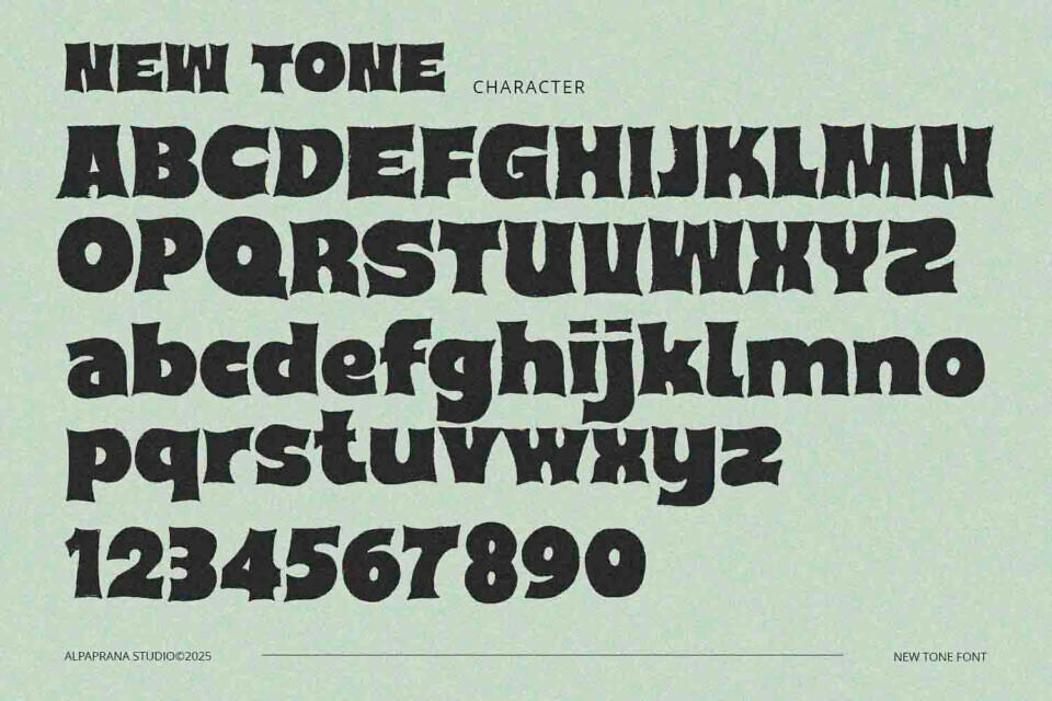 New Tone Font