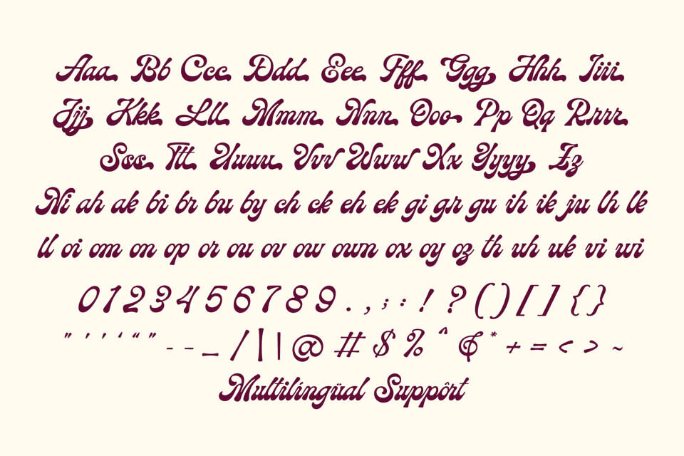 Nicholine Font