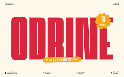 Odrine Font