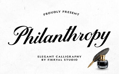 Philanthropy Font