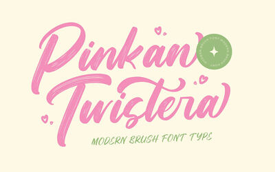 Pinkan Twistera Font