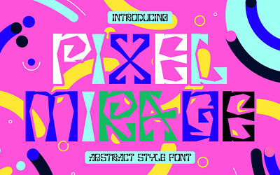 Pixel Mirage Font