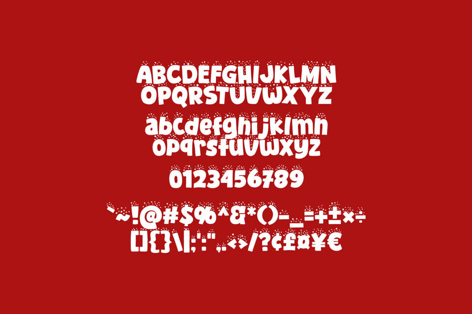 Quick Winter Font