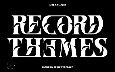 Record Themes Font