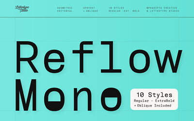 Reflow Mono Font