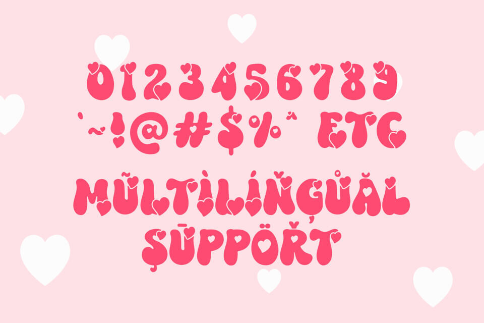 Retro Love Font