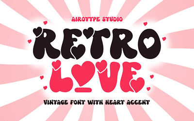 Retro Love Font