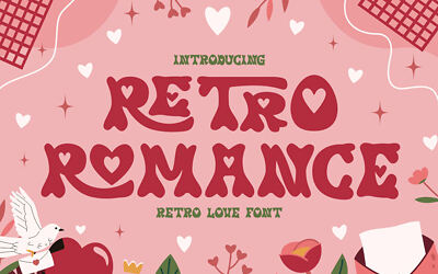 Retro Romance Font