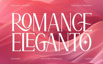 Romance Eleganto Font