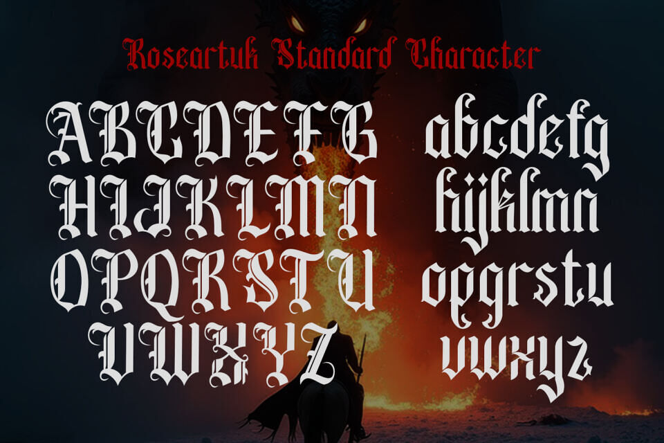 Roseartuk Font