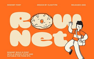 Rownet Rounded Bold Font