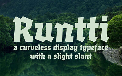 Runtti Font