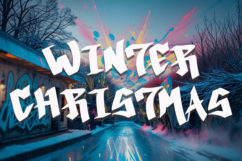 Santoria Graffiti Font