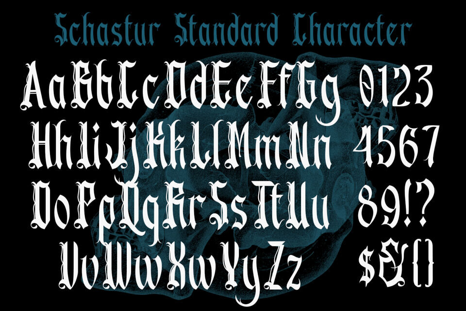Schastur Font