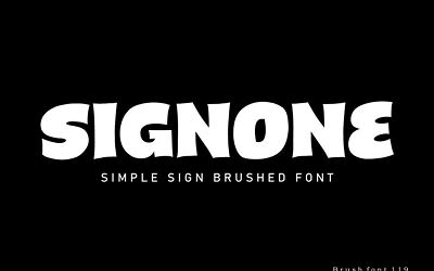 Sigenone Font