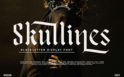 Skullines Font