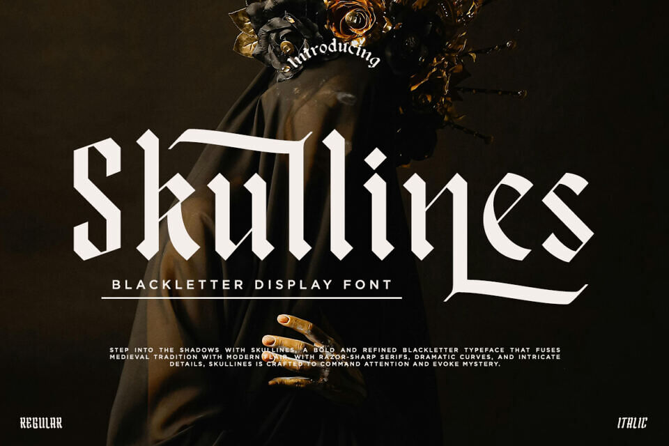 Skullines Font