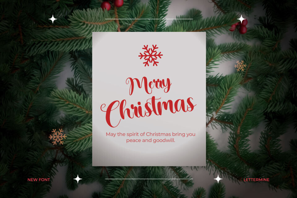 Slack On Christmas Font