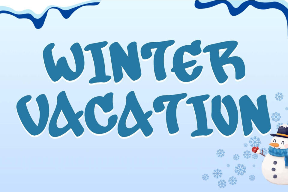 Snowman Graffiti Font