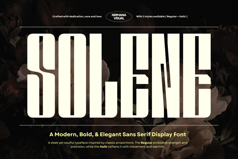 Solene Display Font