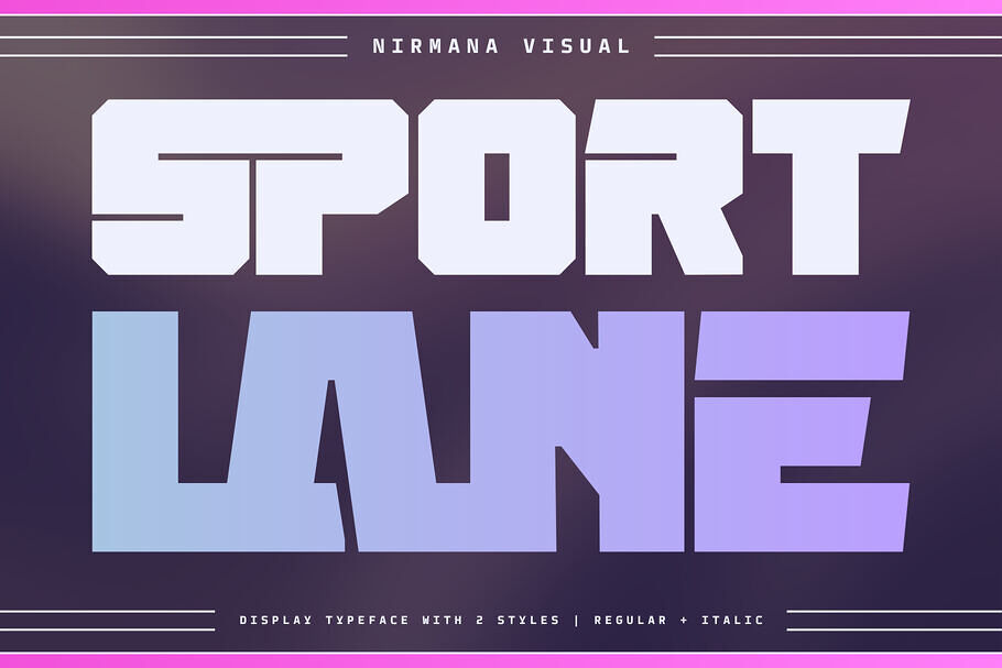 Sport Lane Font