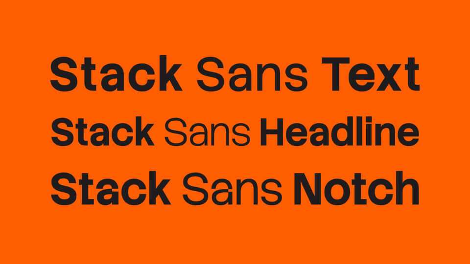 Stack Sans Font Family