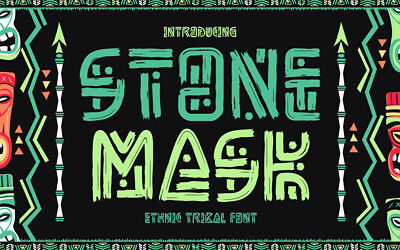 Stone Mask Font