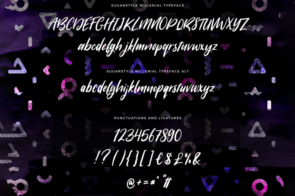 Sugarstyle Millenial Font