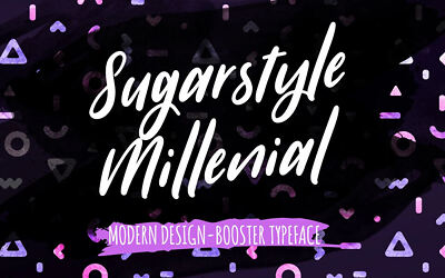 Sugarstyle Millenial Font