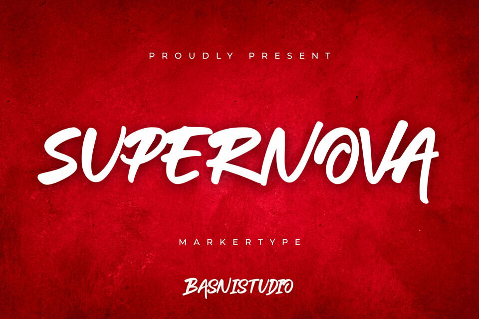Supernova Font