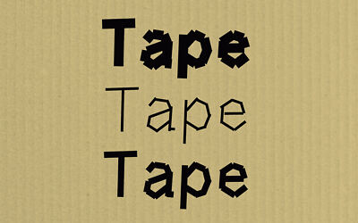 Tape Font