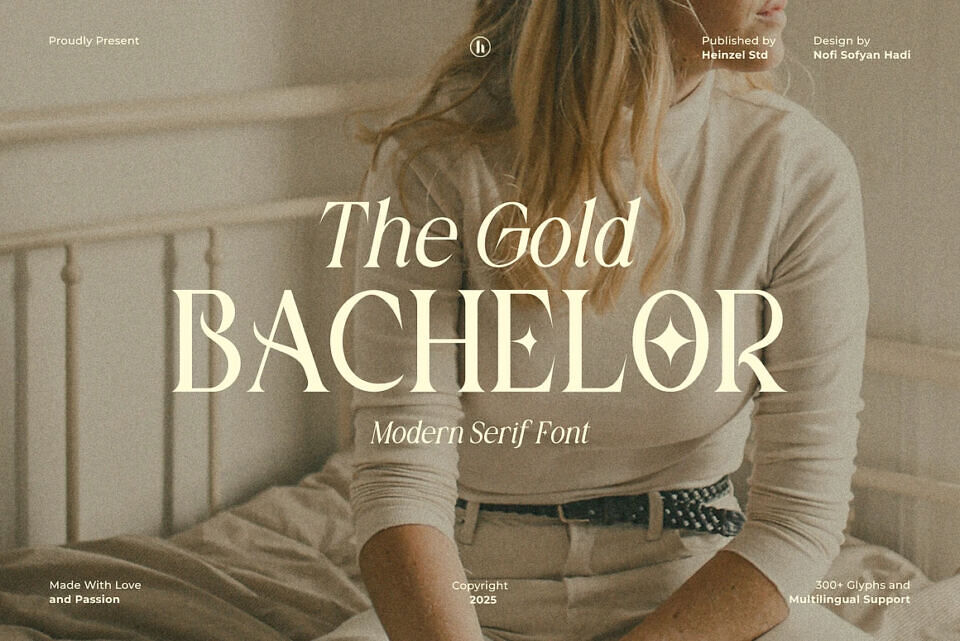 The Gold Bachelor Font