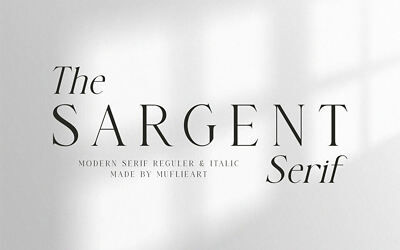 The Sargent Serif Font