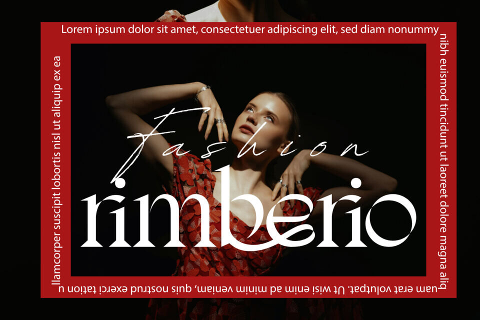 Theatrical Blending Font