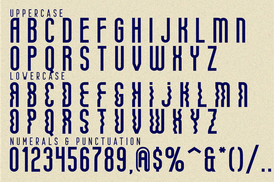 Theatrical Composition Font